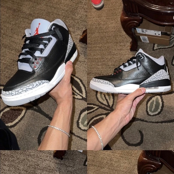 Jordan 3 black cement - Picture 2 of 4
